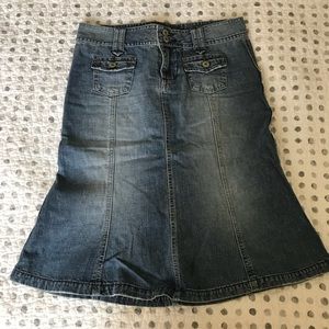 Denim skirt